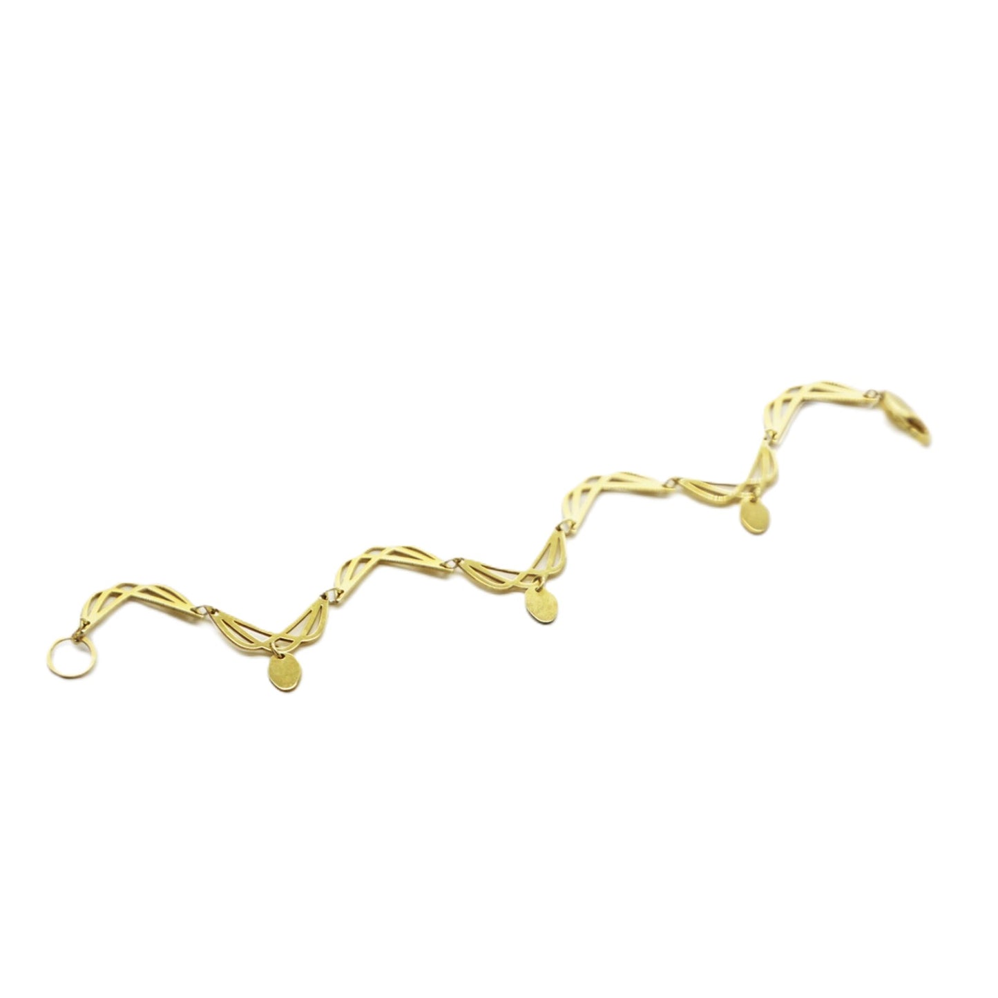 GUIMARD BRACELET  silver 925, 18kt gold plated