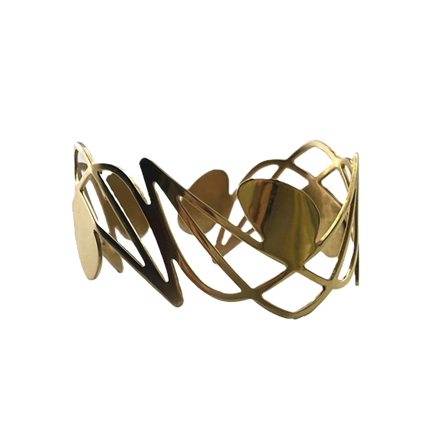 GAUDI BRACELET / silver 925, 18kt gold plated